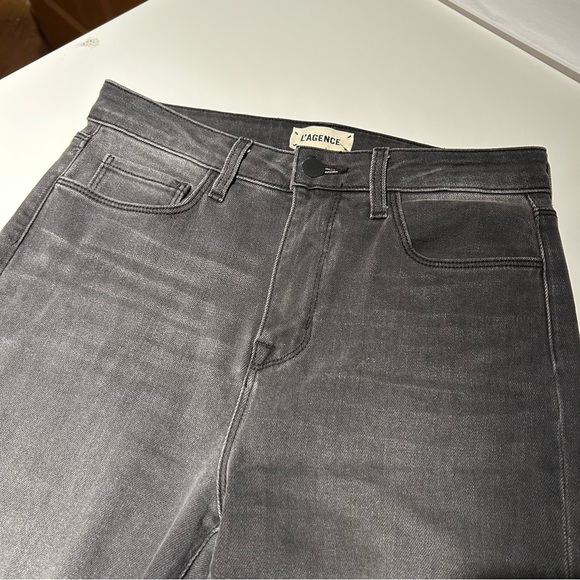 L'AGENCE, Vintage Grey, "Destruct", High Line, Skinny, High Rise, Size 26 - Picture 7 of 12